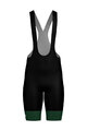 SANTINI κοντά παντελόνια με τιράντες - TOUR DE FRANCE - BIB SHORTS - μαύρο