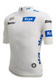 SANTINI κοντομάνικες φανέλα - TOUR DE FRANCE - WHITE JERSEY - λευκό