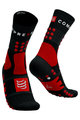 COMPRESSPORT κάλτσες κλασικές - HIKING - κόκκινο/μαύρο