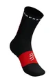 COMPRESSPORT κάλτσες κλασικές - ULTRA TRAIL V2.0  - μαύρο/κόκκινο