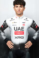 PISSEI χειμερινές μακρυμάνικες φανέλες - UAE TEAM EMIRATES - XRG 2025 REPLICA - λευκό/μαύρο