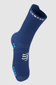 COMPRESSPORT κάλτσες κλασικές - PRO RACING V4.0 RUN HIGH - μπλε
