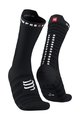 COMPRESSPORT κάλτσες κλασικές - PRO RACING SOCKS V4.0 ULTRALIGHT BIKE - μαύρο/λευκό
