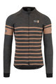 AGU χειμερινές μακρυμάνικες φανέλες - SIX6 MERINO WINTER - μαύρο/καφέ