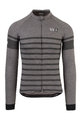 AGU χειμερινές μακρυμάνικες φανέλες - SIX6 MERINO WINTER - γκρί/μαύρο