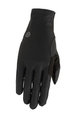 AGU γάντια με μακριά δάχτυλα - RACEDAY WINDPROOF - μαύρο