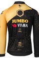 AGU θερινές μακρυμάνικες φανέλες - JUMBO-VISMA VELODROME TDF 2023 - κίτρινο/μαύρο