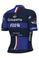 ALÉ κοντομάνικες φανέλα - GROUPAMA FDJ 2023 - λευκό/κόκκινο/μπλε