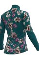 ALÉ χειμερινή φανέλα και παντελόνι - FIORI LADY WINTER - μαύρο/πράσινο
