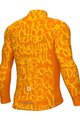 ALÉ χειμερινές μακρυμάνικες φανέλες - SOLID RIDE - κίτρινο/πορτοκαλί