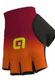 ALÉ γάντια με κοντά δάχτυλο - MESH  - κόκκινο/πορτοκαλί