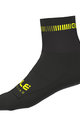 ALÉ κάλτσες κλασικές - LOGO Q-SKIN  - μαύρο/κίτρινο