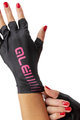 ALÉ γάντια με κοντά δάχτυλο - SUNSELECT CRONO - ροζ/μαύρο