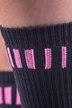 ALÉ κάλτσες κλασικές - LOGO Q-SKIN  - μαύρο/ροζ
