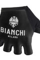 BIANCHI MILANO γάντια με κοντά δάχτυλο - DIVOR - λευκό/μαύρο