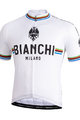 BIANCHI MILANO κοντομάνικες φανέλα - NEW PRIDE - μαύρο/λευκό