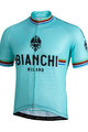 BIANCHI MILANO κοντομάνικες φανέλα - NEW PRIDE - μαύρο/πράσινο