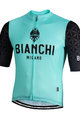 BIANCHI MILANO κοντομάνικες φανέλα - PEDASO - μαύρο/μπλε