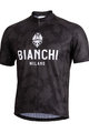 BIANCHI MILANO κοντομάνικες φανέλα - PRIOLO MTB - μαύρο