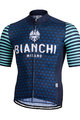 BIANCHI MILANO κοντομάνικες φανέλα - DAVOLI - μπλε/τιρκουάζ