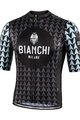 BIANCHI MILANO κοντομάνικες φανέλα - MASSARI - μαύρο/γαλάζιο