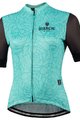 BIANCHI MILANO κοντομάνικες φανέλα - SOSIO LADY - πράσινο/μαύρο
