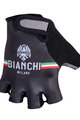 BIANCHI MILANO γάντια με κοντά δάχτυλο - ANAPO - μαύρο