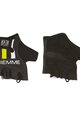 γάντια με κοντά δάχτυλο - STRAPS - μαύρο/λευκό/κίτρινο