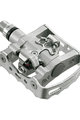 SHIMANO πεντάλ - PEDALS M324 - ασημένιο