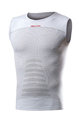 BIOTEX αμάνικα μπλουζάκια - CANOTTA + CARBON - λευκό