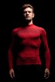 BIOTEX μακρυμάνικα μπλουζάκια - 3D TURTLENECK - κόκκινο