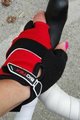 BIOTEX γάντια με κοντά δάχτυλο - SUMMER - κόκκινο/μαύρο