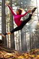 BIOTEX μακρυμάνικα μπλουζάκια - POWERFLEX LADY - ροζ