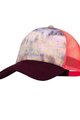 BUFF καπέλα - TRUCKER DERAMA - μπορντό/πορτοκαλί