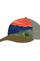 BUFF καπέλα - TRUCKER PANORÁMA - πορτοκαλί/μπλε/πράσινο
