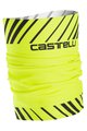 CASTELLI μαντήλι λαιμού - ARRIVO 3 THERMO - μαύρο/κίτρινο