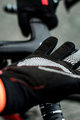 CASTELLI γάντια με μακριά δάχτυλα - SPETTACOLO ROS - μαύρο