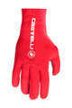 CASTELLI γάντια με μακριά δάχτυλα - DILUVIO C - κόκκινο