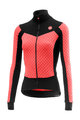 CASTELLI χειμερινές μακρυμάνικες φανέλες - SFIDA LADY WINTER - μαύρο/ροζ
