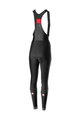 CASTELLI μακριά παντελόνια με τιράντες - VELOCISSIMA LADY WNT - μαύρο