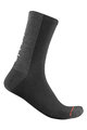 CASTELLI κάλτσες κλασικές - BANDITO WOOL 18 - μαύρο