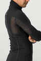 CASTELLI μακρυμάνικα μπλουζάκια - FLANDERS WARM NECK - μαύρο