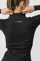 CASTELLI μακρυμάνικα μπλουζάκια - FLANDERS 2 WARM LADY - μαύρο