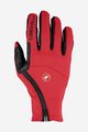CASTELLI γάντια με μακριά δάχτυλα - MORTIROLO WINTER - κόκκινο