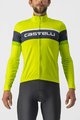 CASTELLI χειμερινές μακρυμάνικες φανέλες - PASSISTA - κίτρινο