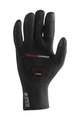 CASTELLI γάντια με μακριά δάχτυλα - PERFETTO MAX - μαύρο