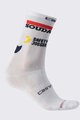 CASTELLI κάλτσες κλασικές - SOUDAL QUICK-STEP 24 - λευκό