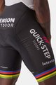 CASTELLI κοντά παντελόνια με τιράντες - SOUDAL QUICK-STEP 23 - μαύρο