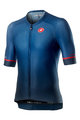 CASTELLI κοντή φανέλα και κοντό παντελόνι - AERO RACE - μπλε/γκρί