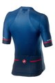 CASTELLI κοντή φανέλα και κοντό παντελόνι - AERO RACE - μπλε/γκρί